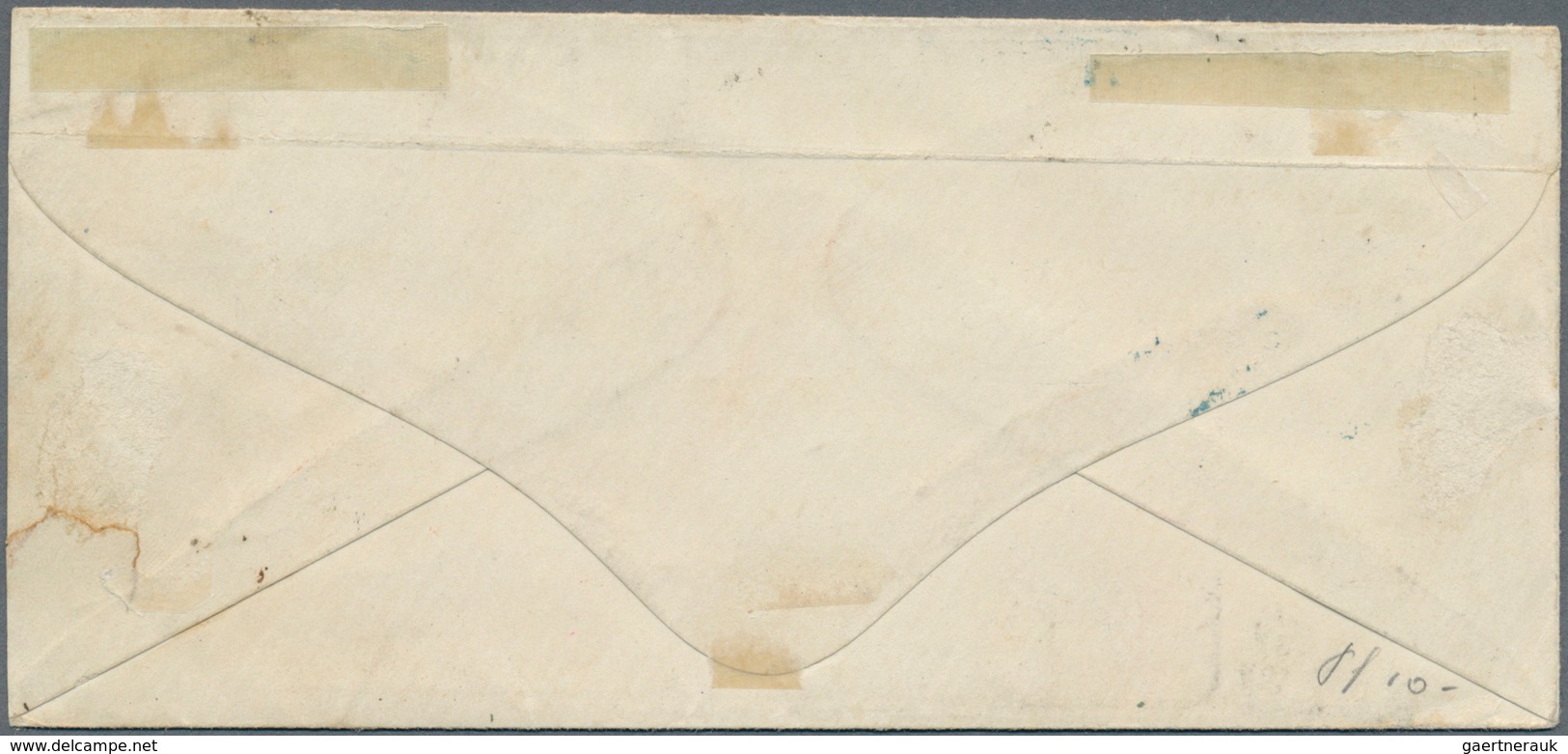 Baden - Marken Und Briefe: 1868, Wappen 7 Kr. Blau Im Paar Auf Couvert Mit K1 "HEIDELBERG 27 NOV" Un - Andere & Zonder Classificatie