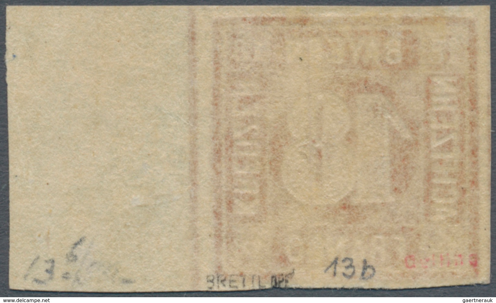 Bayern - Marken Und Briefe: 1862, 18 Kr. Orangerot, Allseits Voll- Bis Breitrandiges, Ungebrauchtes - Other & Unclassified