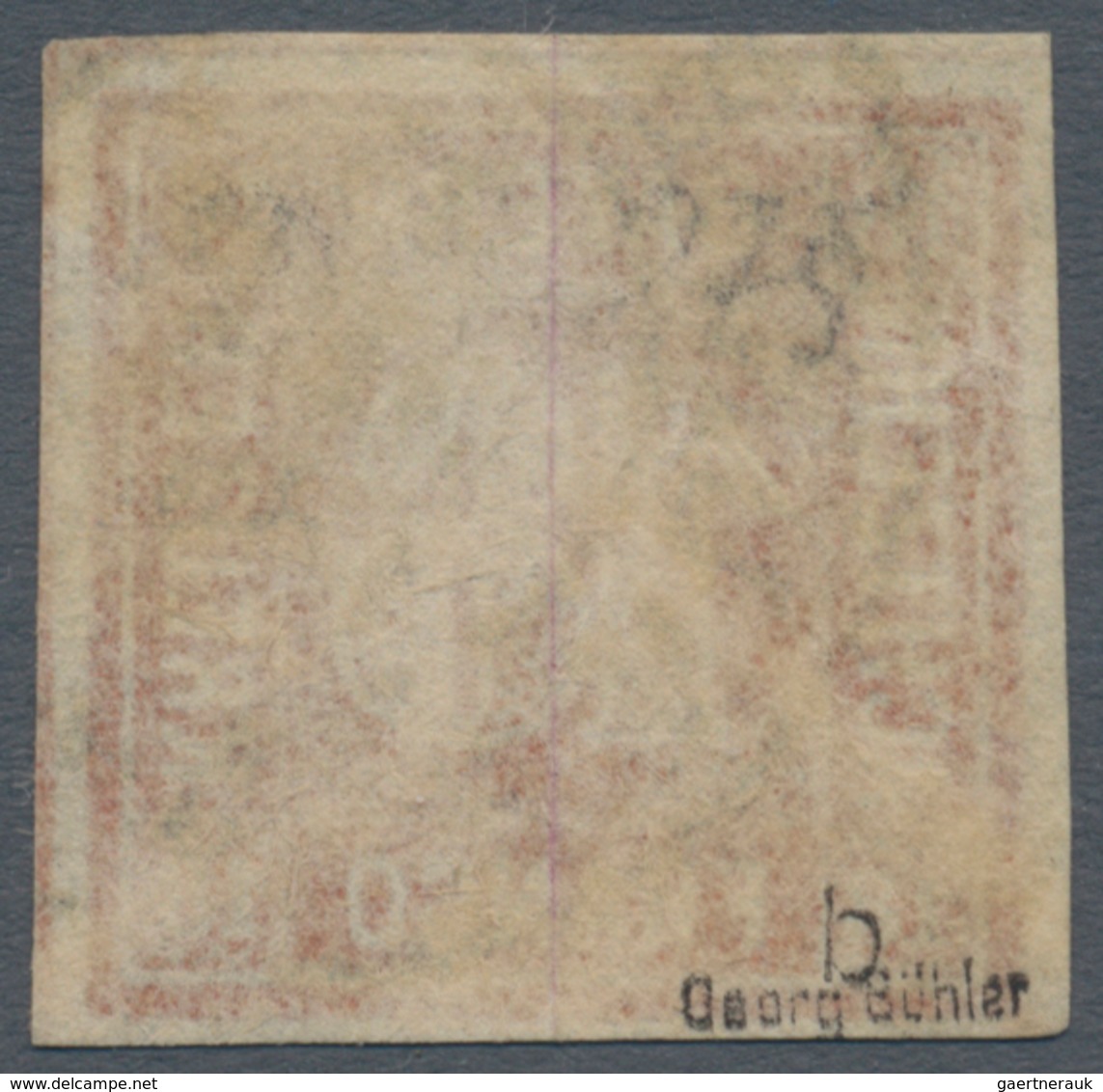 Bayern - Marken Und Briefe: 1862, Quadrat-Ausgabe 18 Kr. In Besserer B-Farbe Orangerot Mit K2 "NÜRNB - Altri & Non Classificati