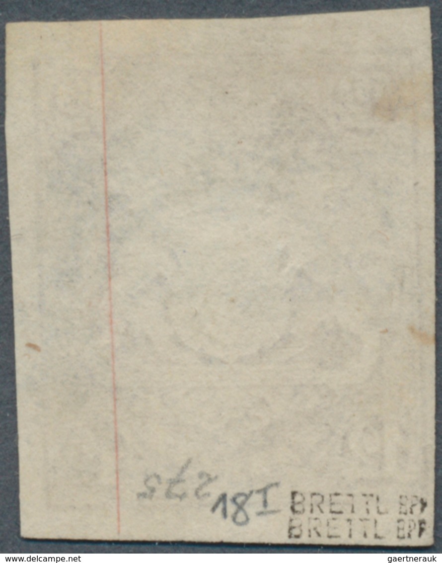 Bayern - Marken Und Briefe: 1867: 12 Kr Violett, PF: Wertziffer "2" Links Unten Verstümmelt, Voll- B - Autres & Non Classés