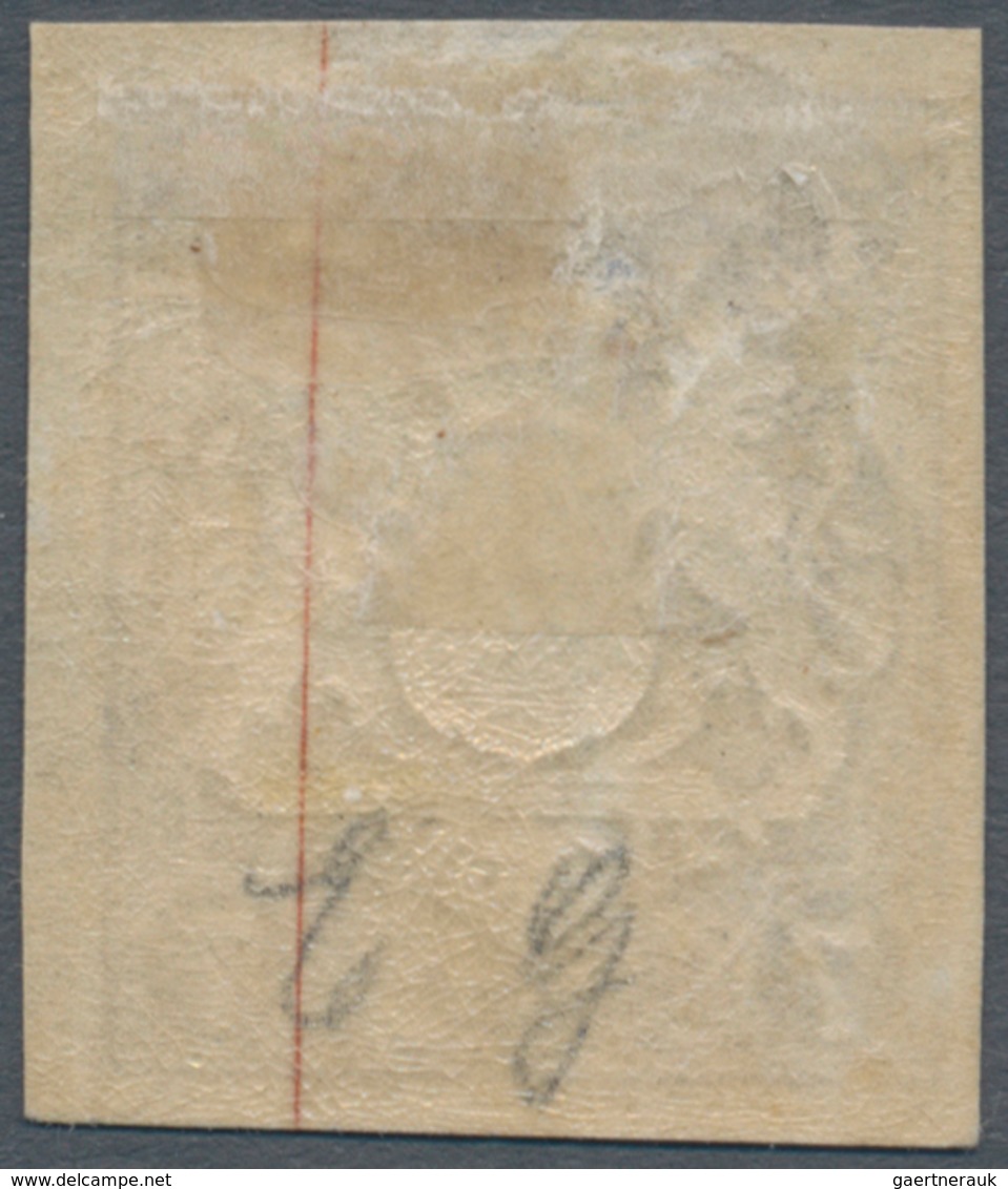 Bayern - Marken Und Briefe: 1868, Wappen 7 Kr. (dunkel)ultramarin (tiefe A-Farbe) Ungebraucht Mit Or - Altri & Non Classificati