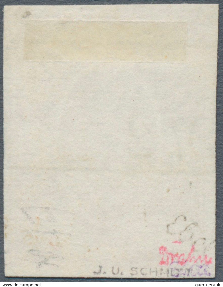 Oldenburg - Marken Und Briefe: 1861: ½ Gr. Dunkelbraun, In Frischer Farbe, Allseits Breitrandig, Bla - Oldenburg