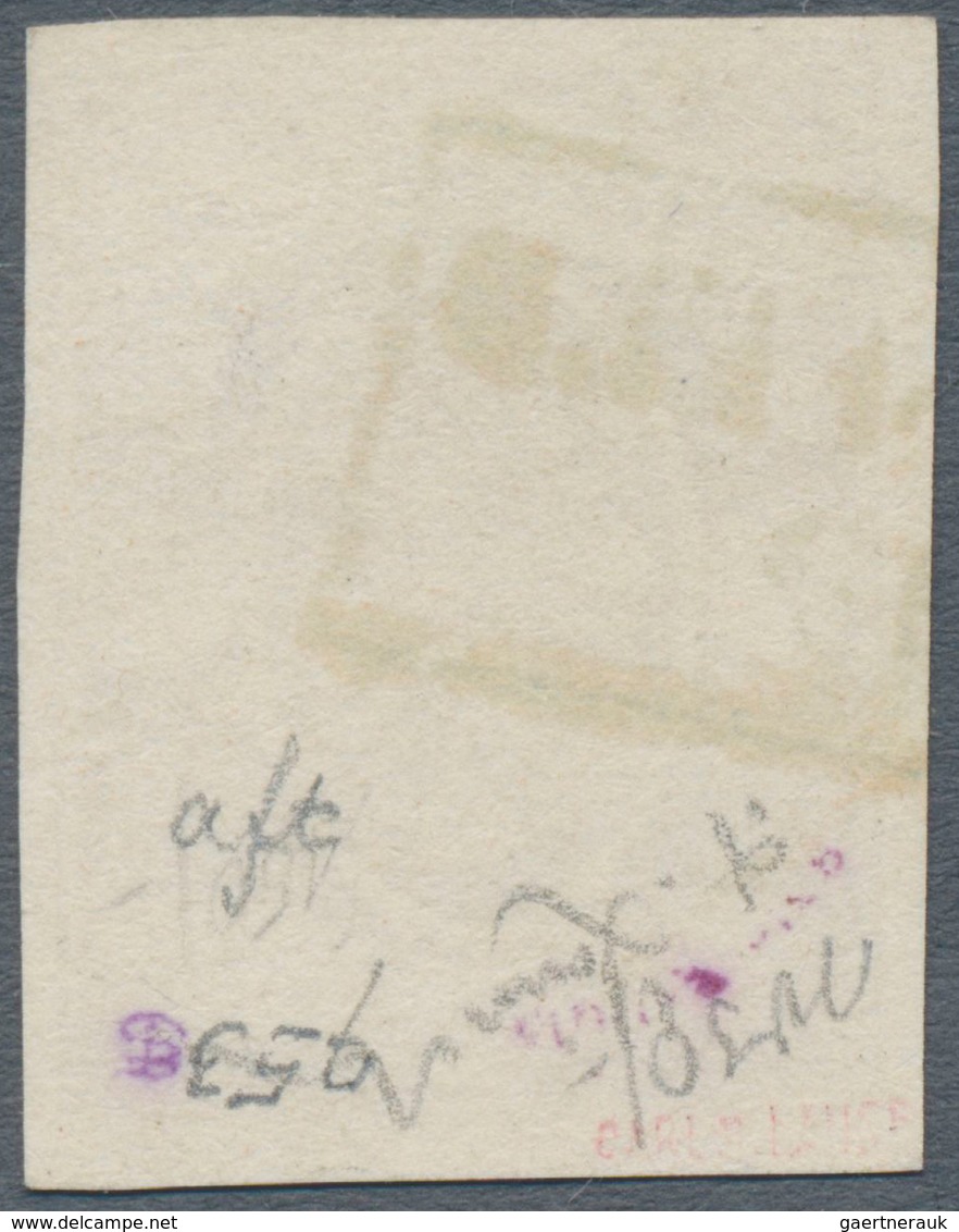 Oldenburg - Marken Und Briefe: 1861: ½ Gr. Dunkelbraun, In Frischer Tiefer Farbe, Allseits Breitrand - Oldenburg