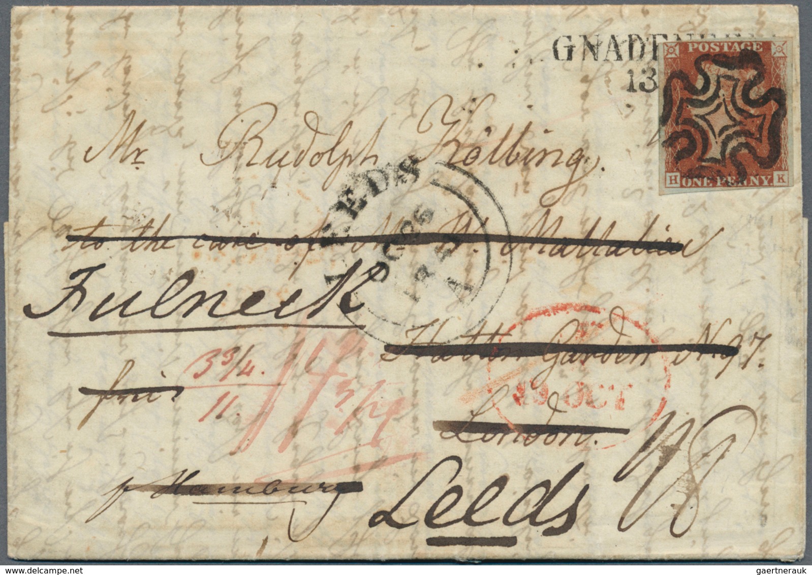 Preußen - Besonderheiten: 1841: Zweitältester Brief Aus Preußen Mit Einer Briefmarkenfrankatur : Vol - Altri & Non Classificati