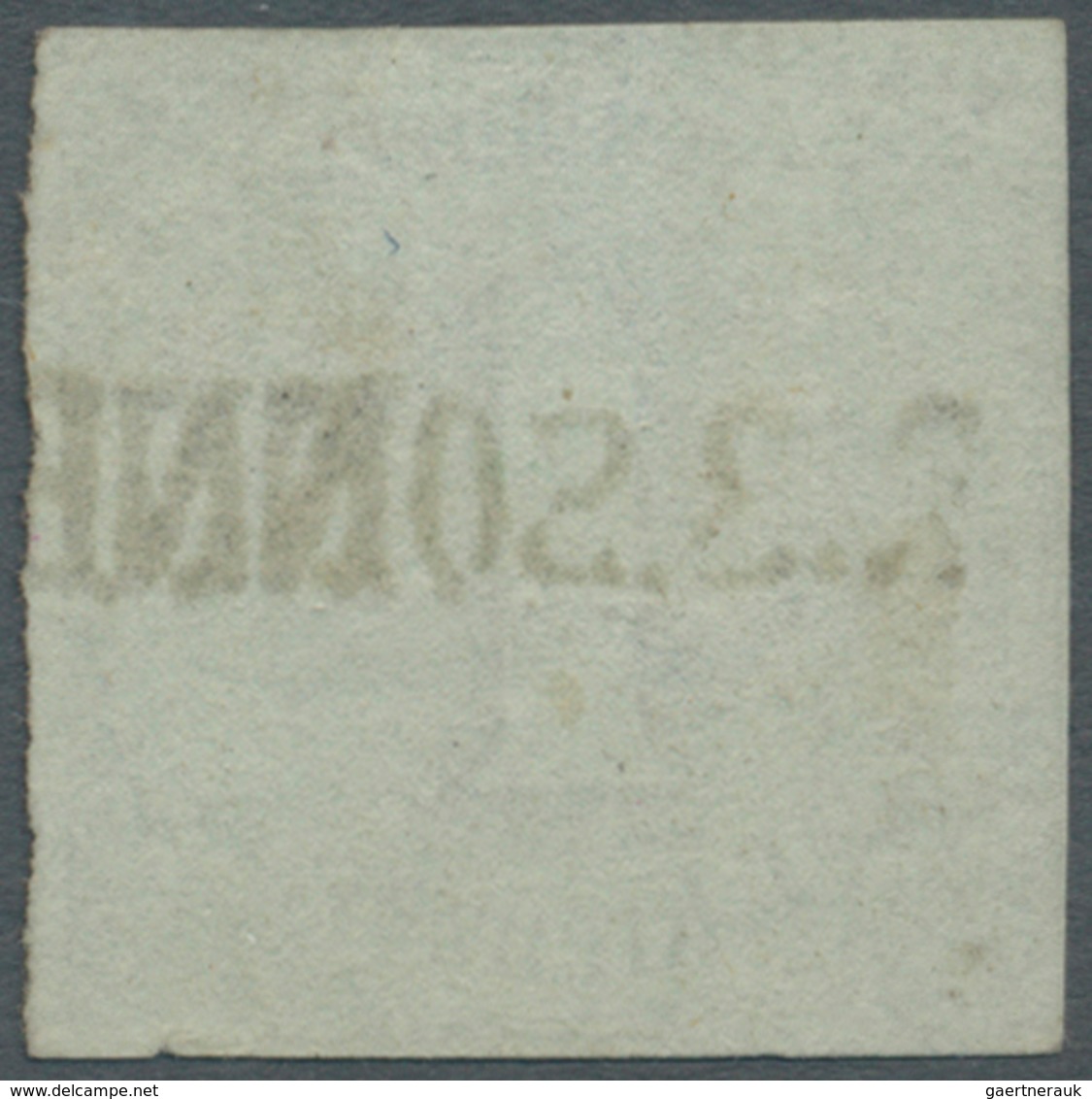 Thurn & Taxis - Marken Und Briefe: 1852, 1 Kr. Schwarz A. Graugrün Mit 1807 Rayon-L1 "R.3.SONNE(NBER - Other & Unclassified