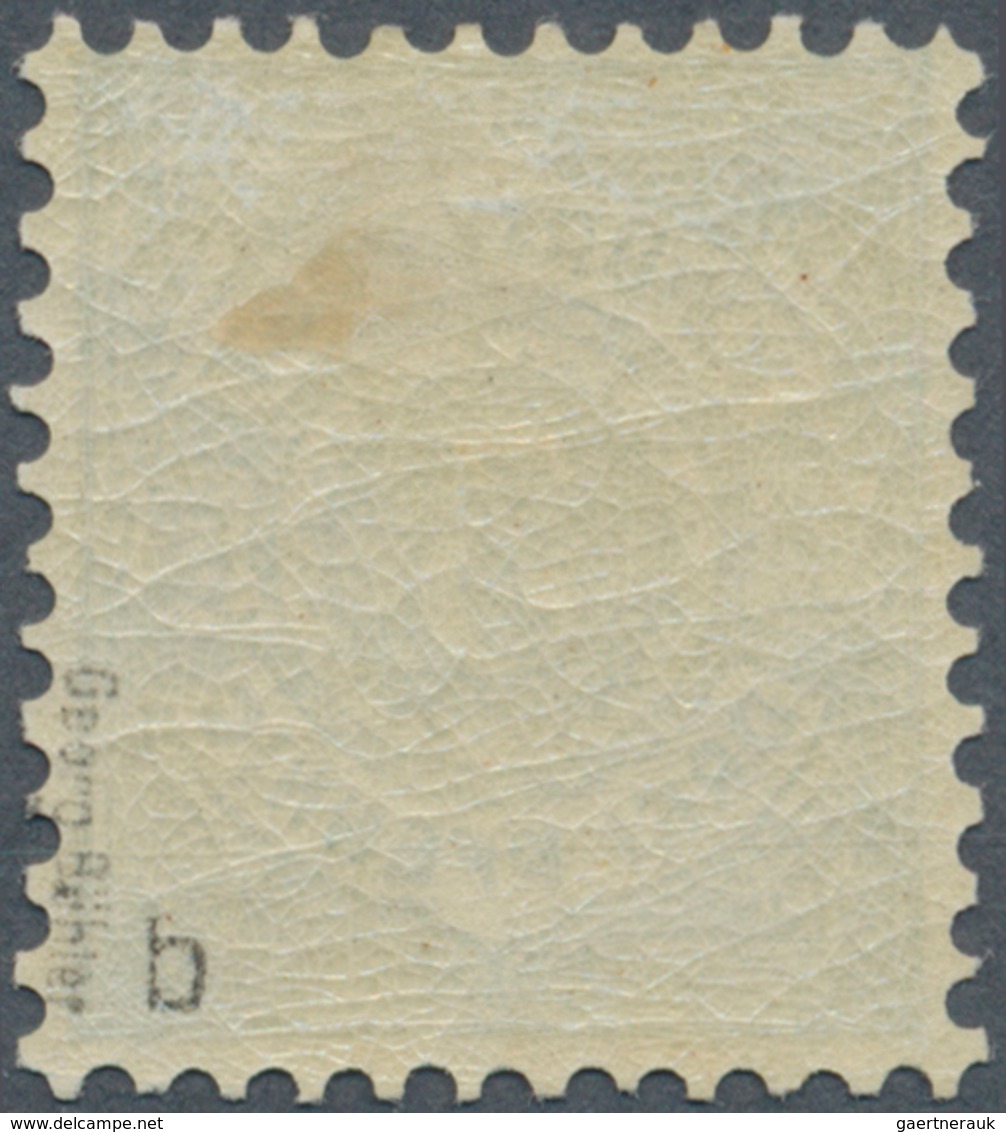 Württemberg - Marken Und Briefe: 1875 Freimarke 3 Pf In Seltener Farbe B = Mittelbläulichgrün, Einwa - Altri & Non Classificati