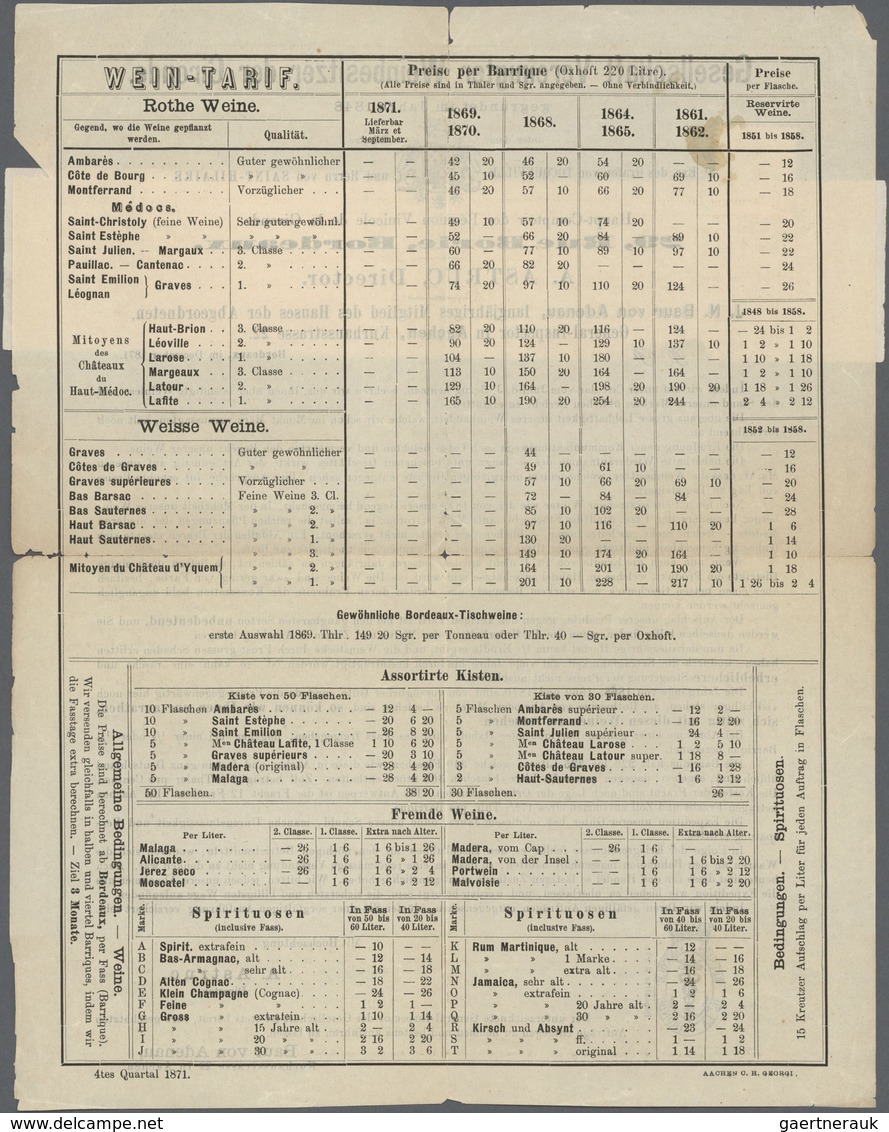 Deutsches Reich - Brustschild: 1872, Kleiner Schild 1/3 Gr. Hellgrün Auf Komplettem Steifband "Gesel - Storia Postale