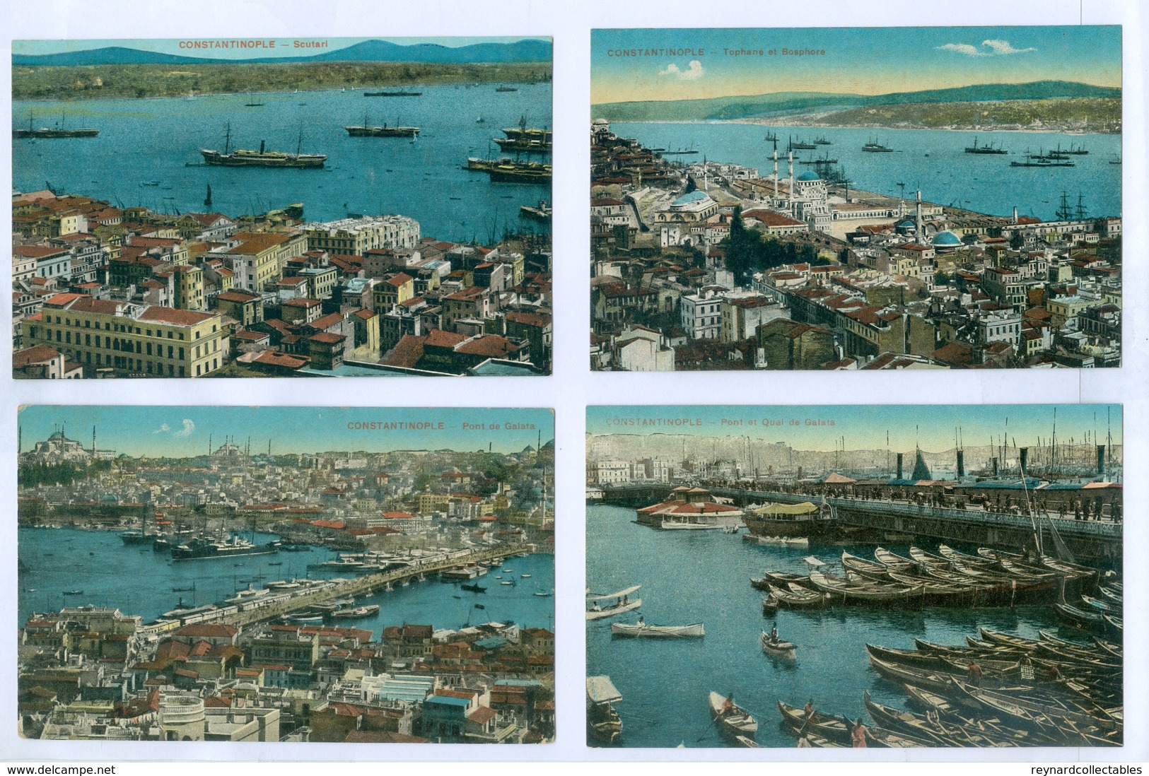 13x 1900's? Constantinople (Istanbul) Postcards, Including Some Real Photos. - Turkey