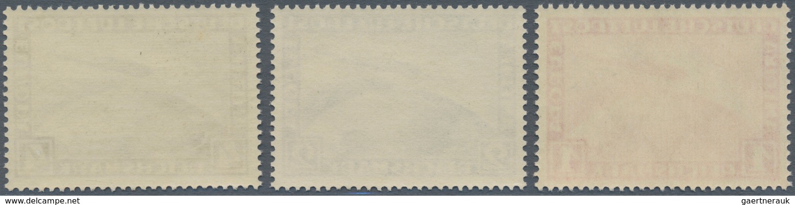 Deutsches Reich - Weimar: 1928/31, Zeppelin 1-4 RM, Kompletter Satz Ohne Aufdruck Einwandfrei Postfr - Storia Postale