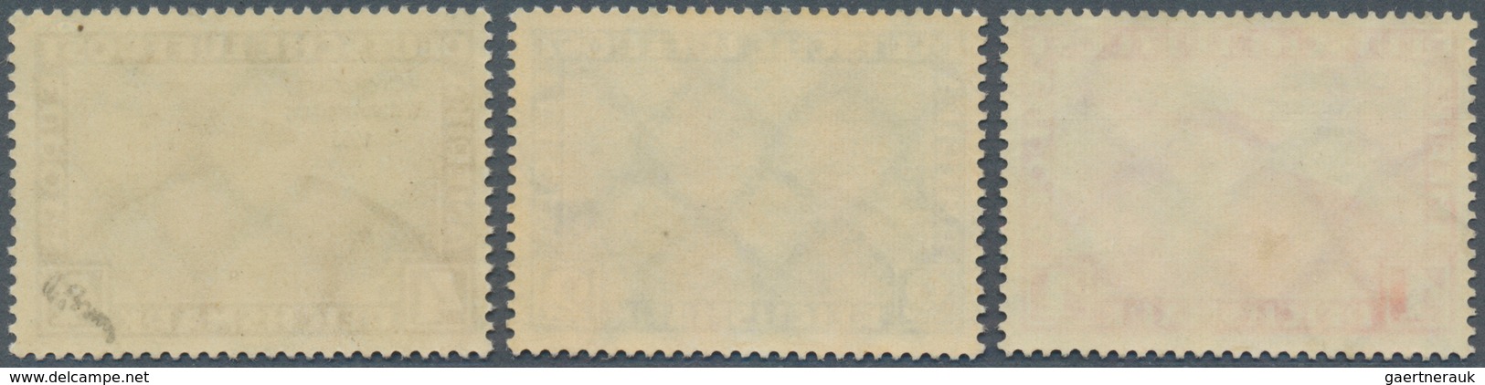 Deutsches Reich - 3. Reich: 1933, Chicago-Fahrt, Kompletter Satz 1 RM Bis 4 RM, Sauber Ungebraucht O - Used Stamps