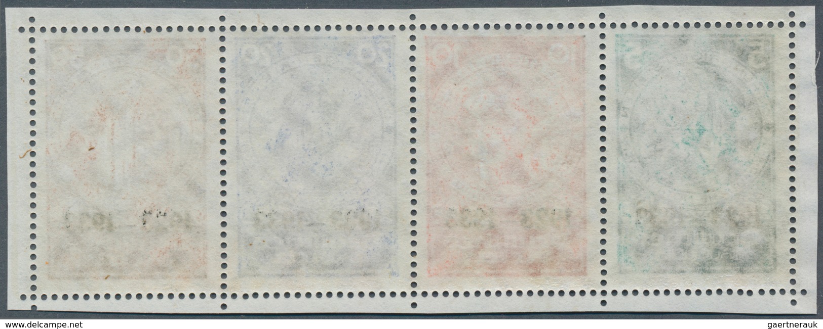 Deutsches Reich - 3. Reich: 1933, Nothilfe-Block-Marken Als Postfrisches Herzstück Aus Block 2, Zusa - Used Stamps