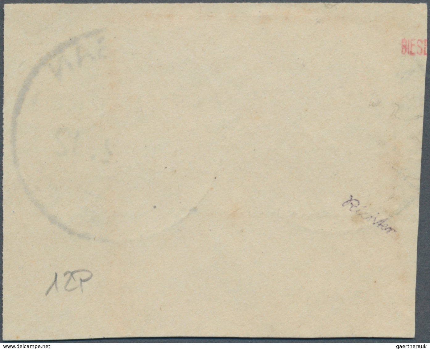 Deutsche Post In Marokko: 1911, 6 P 25 C Auf 5 M Deutsches Reich, Tadellose Marke Vom Bogenunterrand - Marocco (uffici)