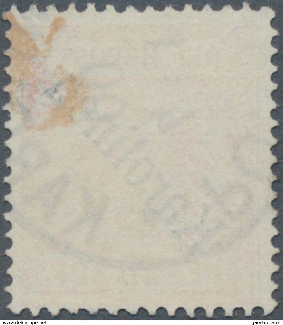 Deutsche Kolonien - Karolinen: 1900. 25 Pf Krone/Adler Aufdruck "Karolinen", Gestempelt "PONAP[E] 4/ - Isole Caroline