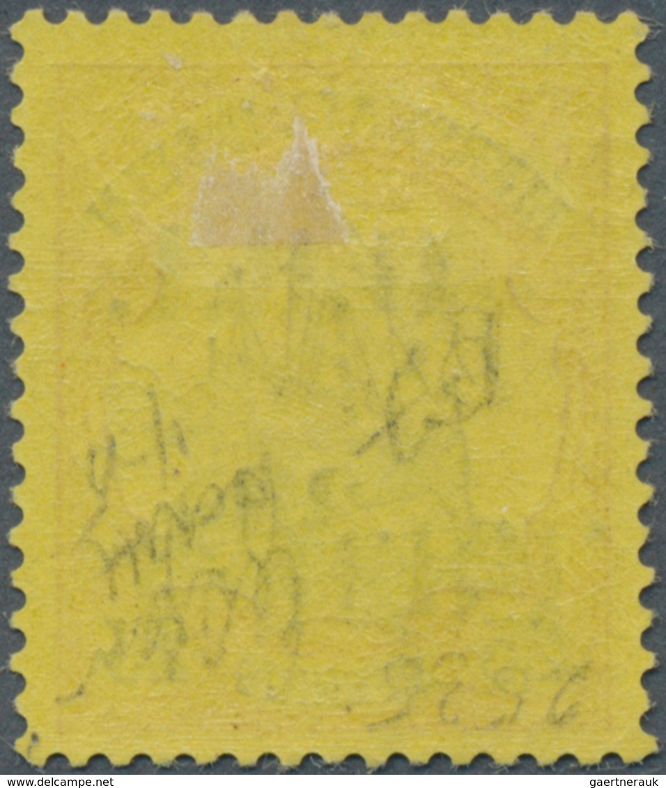 Deutsche Kolonien - Marshall-Inseln - Britische Besetzung: 1914, 3 D. Auf 25 Pfg., Aufdrucktype I, A - Marshall-Inseln