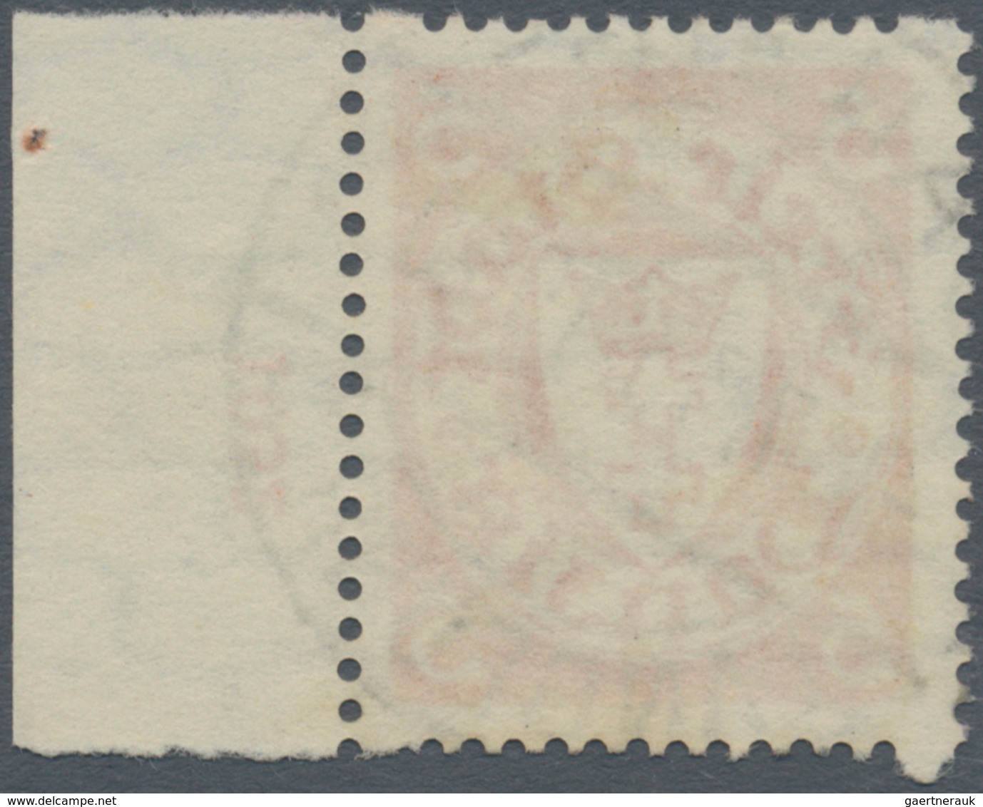 Danzig: 1932, 5 Pfg. Rollenmarke Auf X-Papier, Randstück Mit HAH "1032", Sauber Gestempelt, Tadellos - Altri & Non Classificati