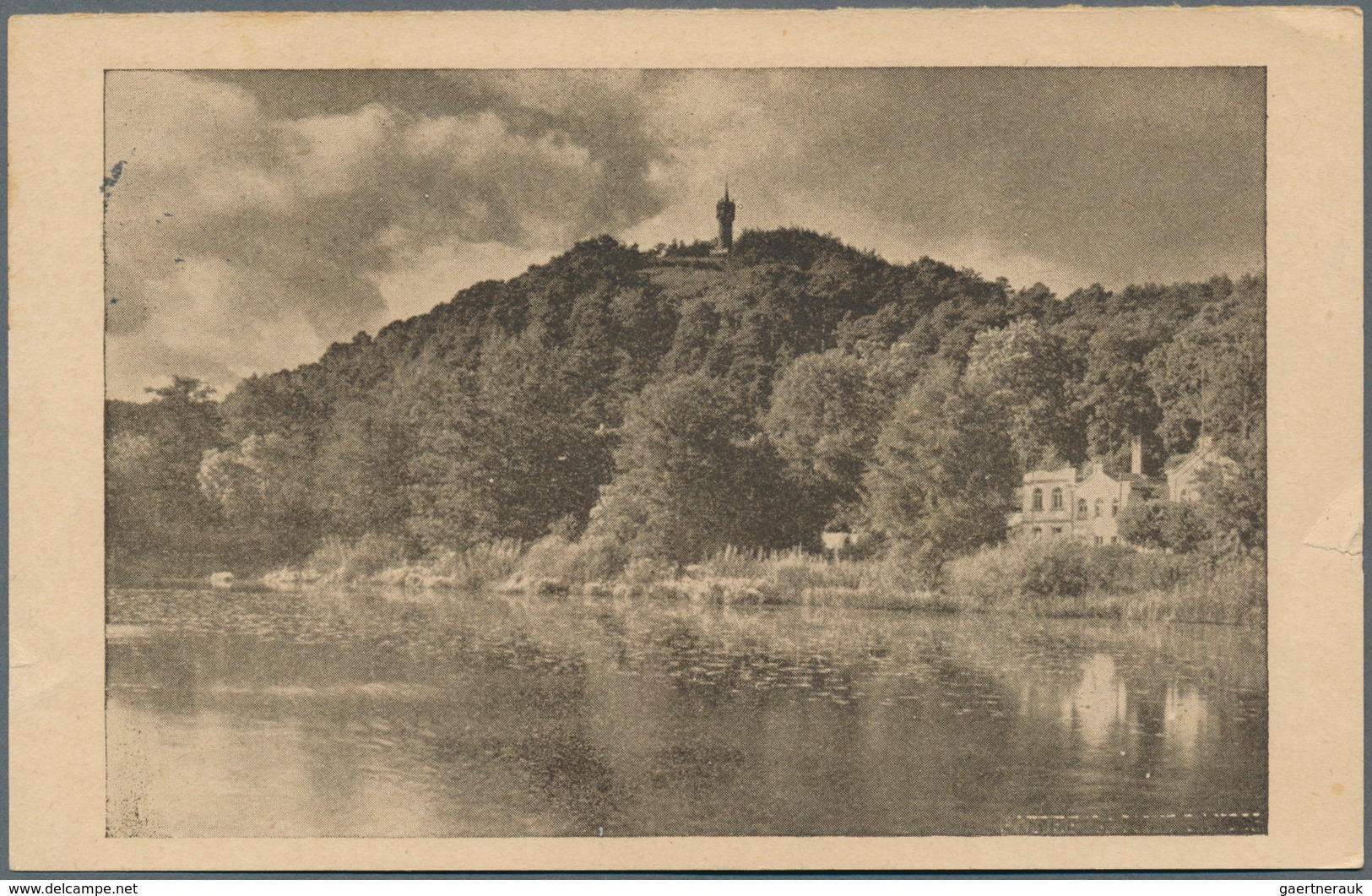 Danzig - Ganzsachen: 1935. Halbamtliche Postkarte Für Das WHW 10 (Pf) Grün Wappen Mit Foto-Ansicht " - Other & Unclassified