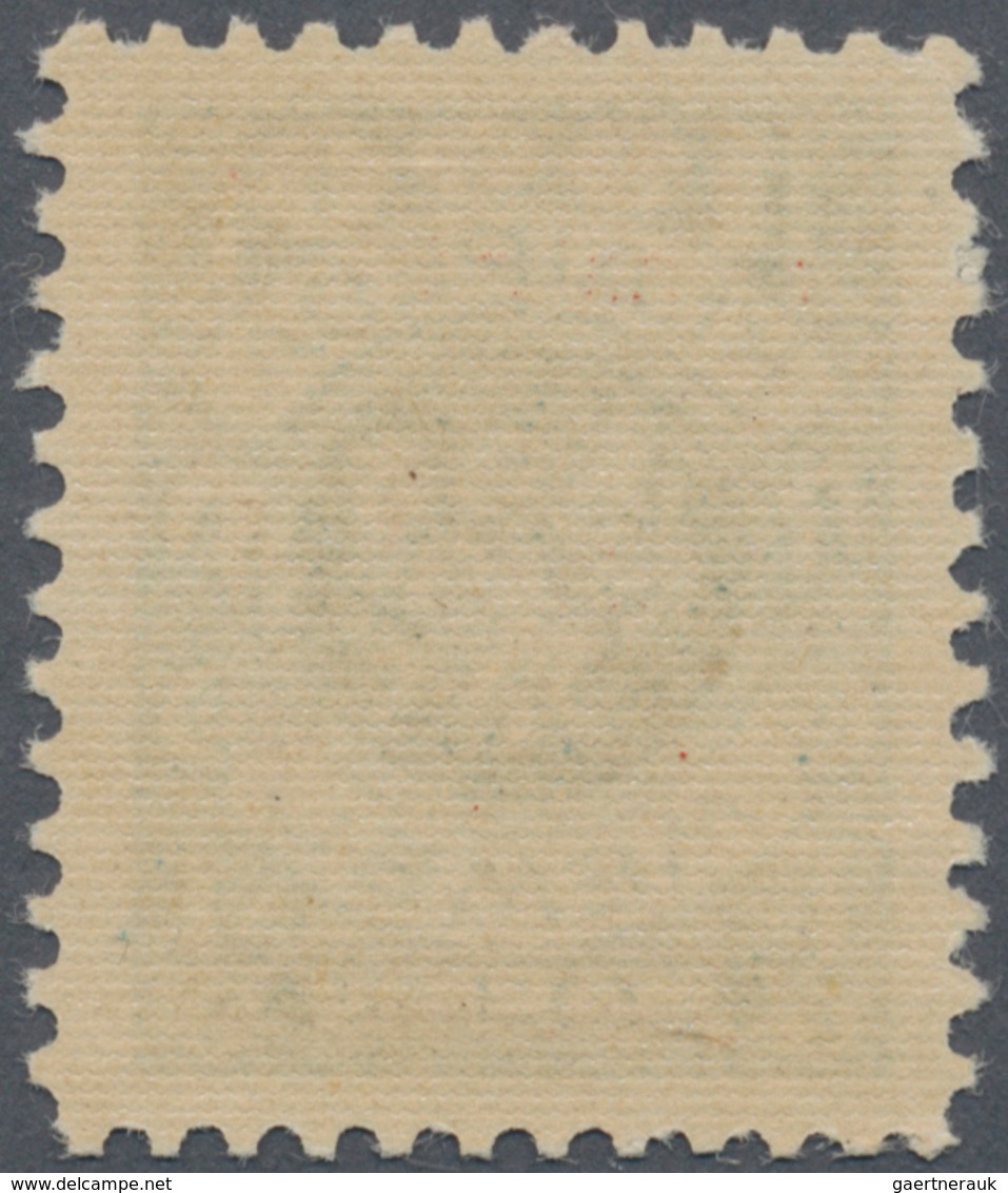 Memel: 1923, 30 C. Auf 1000 M. Grünlichblau, Mit Aufdruckfehler "0 Von 30 Innen Oben Mit Punkt", Ein - Memel (Klaipeda) 1923