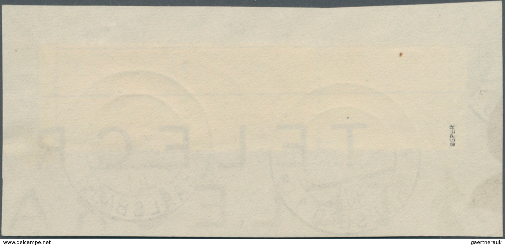 Sudetenland - Karlsbad: Gedenkausgabe "Briefmarkenausstellung In Pilsen 1938", Waagerechtes Paar Mit - Sudetenland
