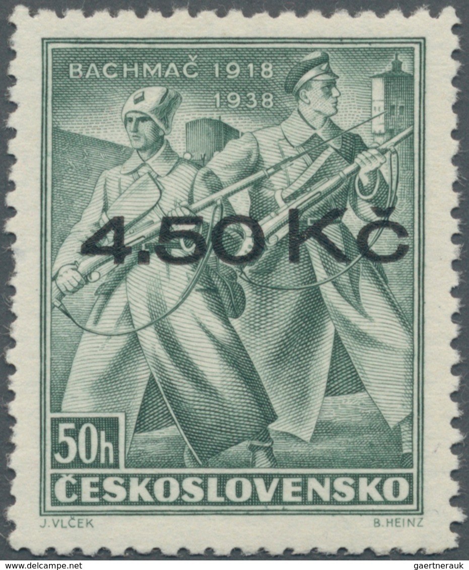 Sudetenland - Niklasdorf: Gedenkausgabe "20. Jahrestag Des Gefechtes Bei Zborov, Ukraine", 50 H Mit - Sudetenland