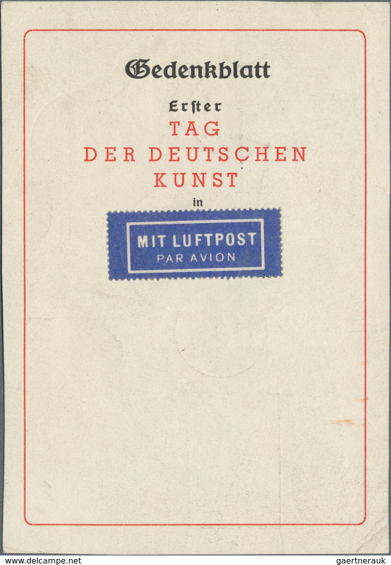 Dt. Besetzung II WK - Böhmen Und Mähren: 1939. Zeppelin Essen-Fahrt (Sieger 463). CSR Mitläufer. "Pr - Occupation 1938-45