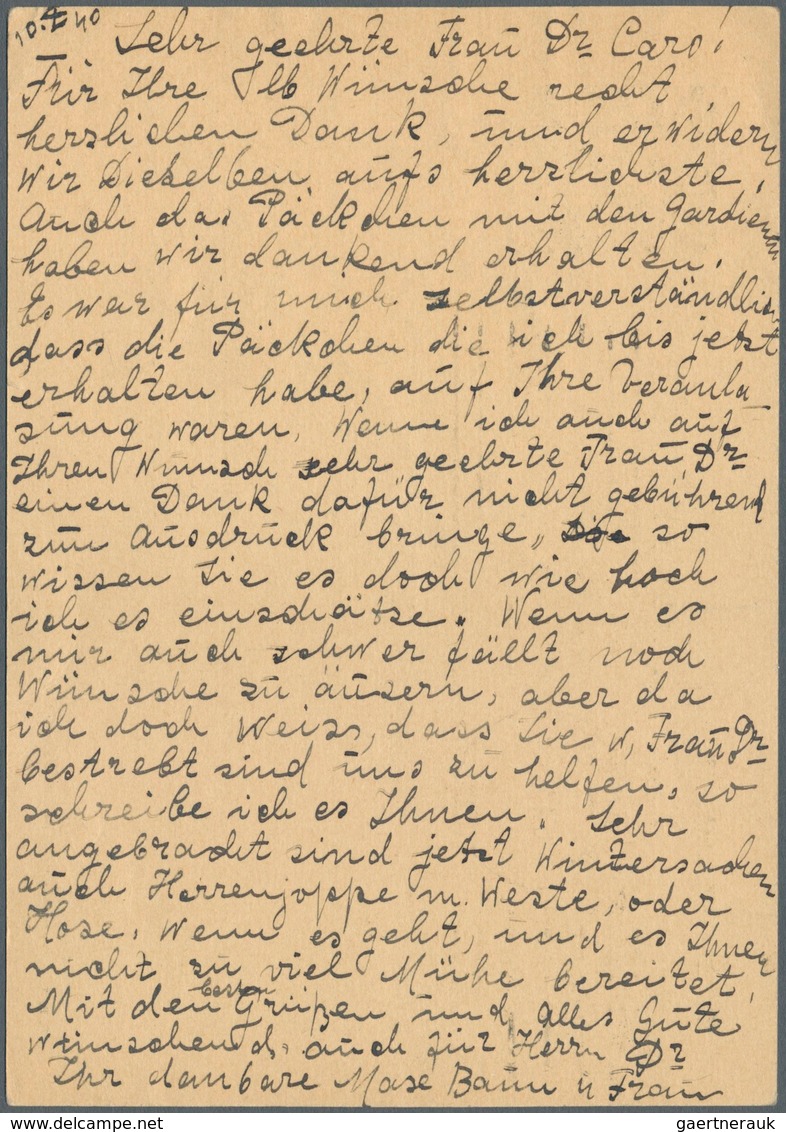 Dt. Besetzung II WK - Generalgouvernement - Ganzsachen: 1940, 12 Gr Auf 15 Gr Dkl'blaugrau Ganzsache - Occupazione 1938 – 45