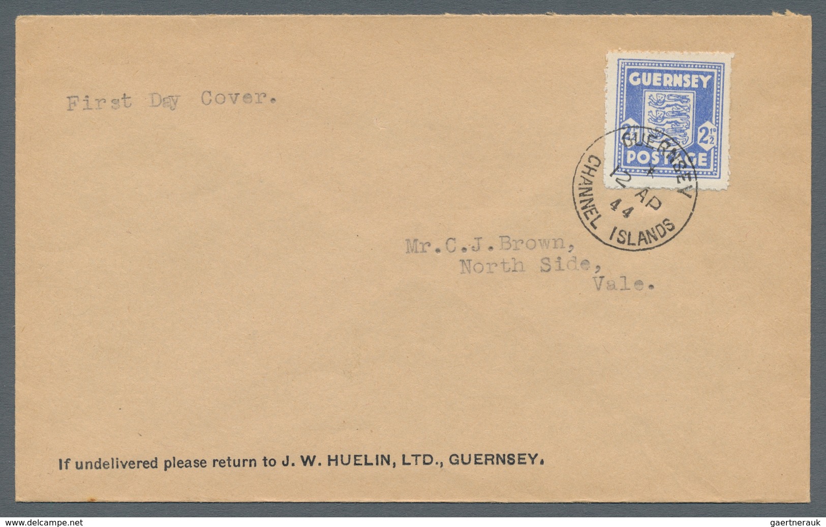 Dt. Besetzung II WK - Guernsey: 1941, Angegebene Mi. Nr. Je Mit Ersttagstempel Auf Tadellosen FDC (e - Occupazione 1938 – 45