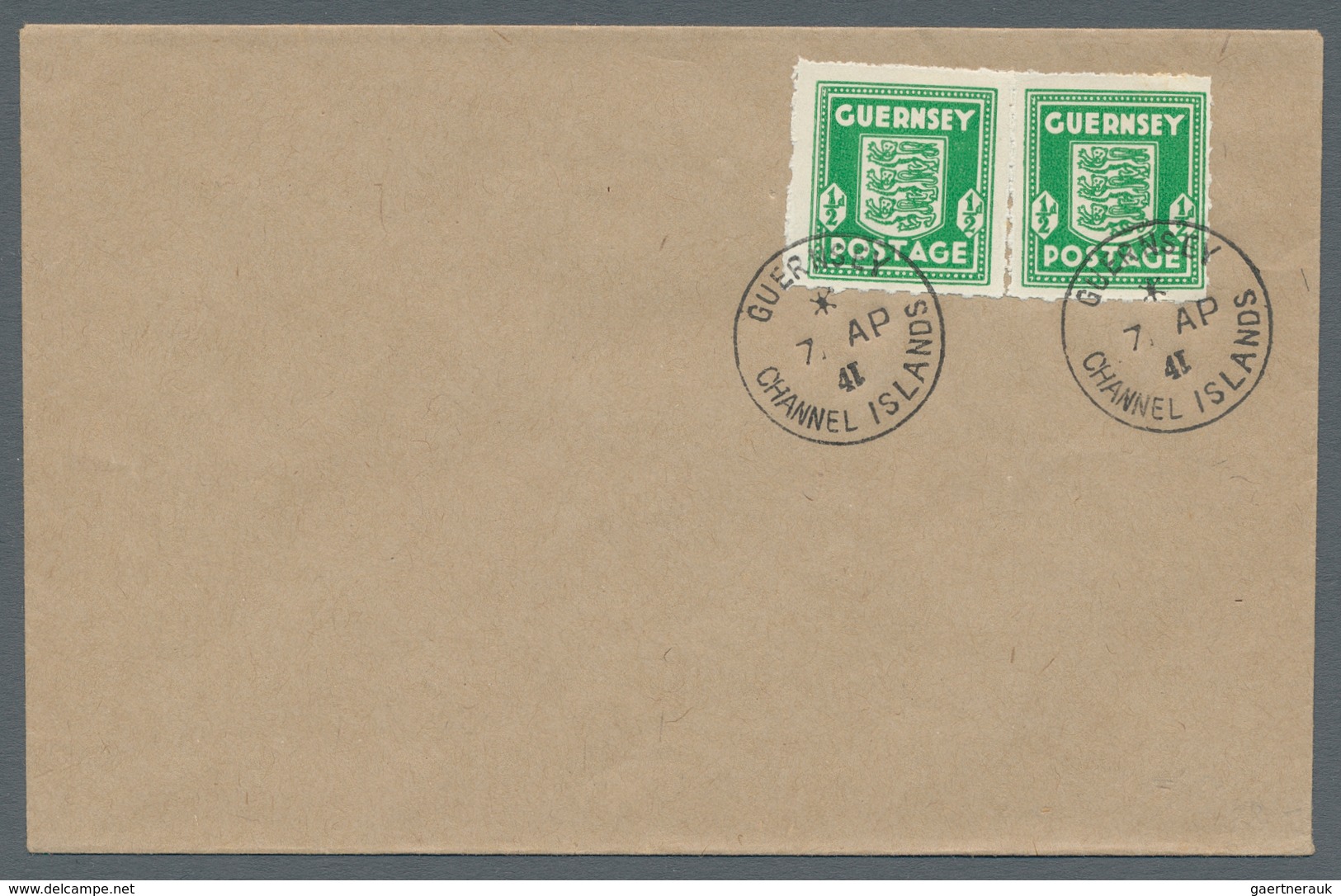 Dt. Besetzung II WK - Guernsey: 1941, Angegebene Mi. Nr. Je Mit Ersttagstempel Auf Tadellosen FDC (e - Occupazione 1938 – 45