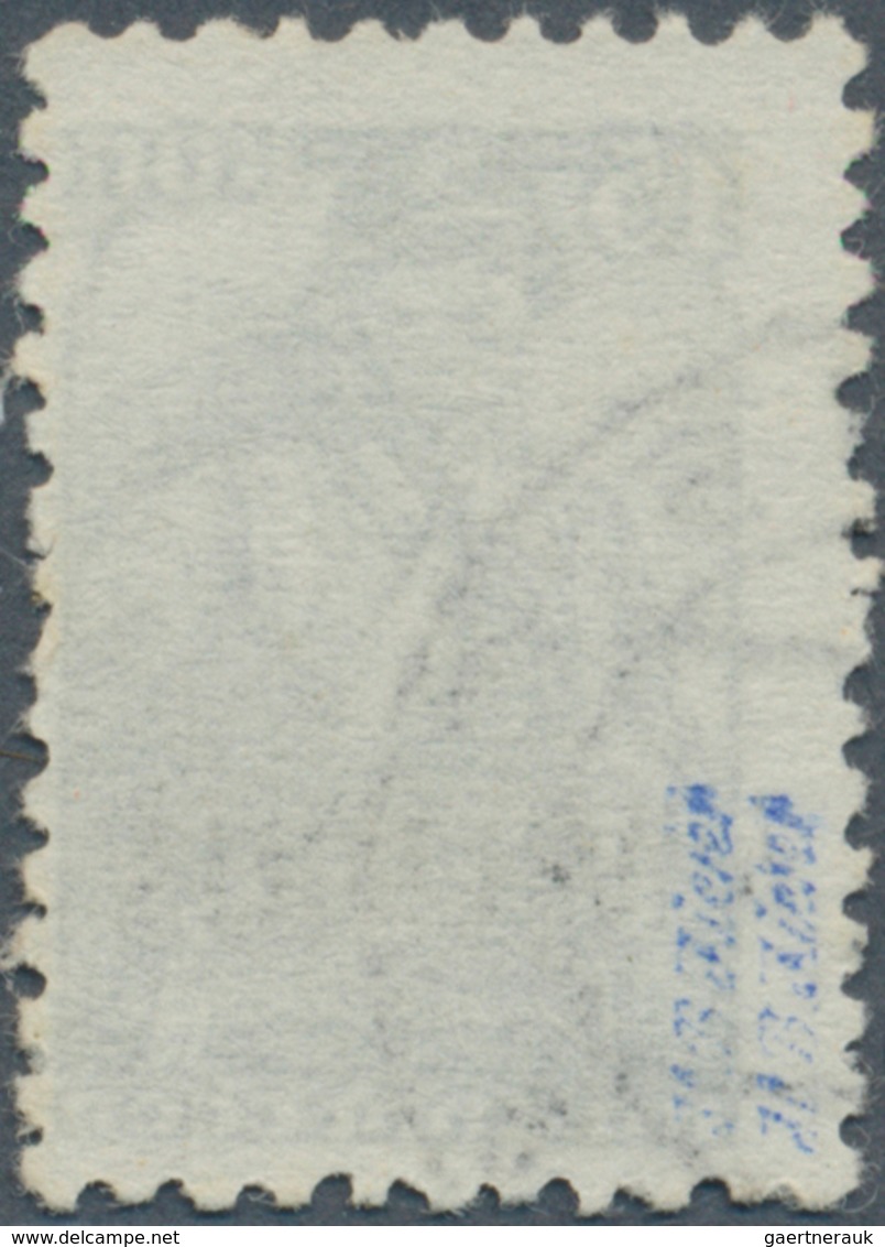 Dt. Besetzung II WK - Litauen: 1941, 15 K. Graugrün, Mit Doppeltem Aufdruck „VILNIUS”, Gestempelt, D - Occupazione 1938 – 45