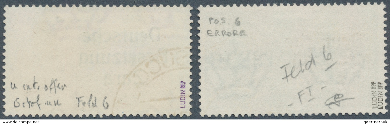 Dt. Besetzung II WK - Zara: 1943, 1.25 Lire Und 2.50 Lire Eilmarken Von Italien Mit Aufdruck Mit Dem - Occupazione 1938 – 45