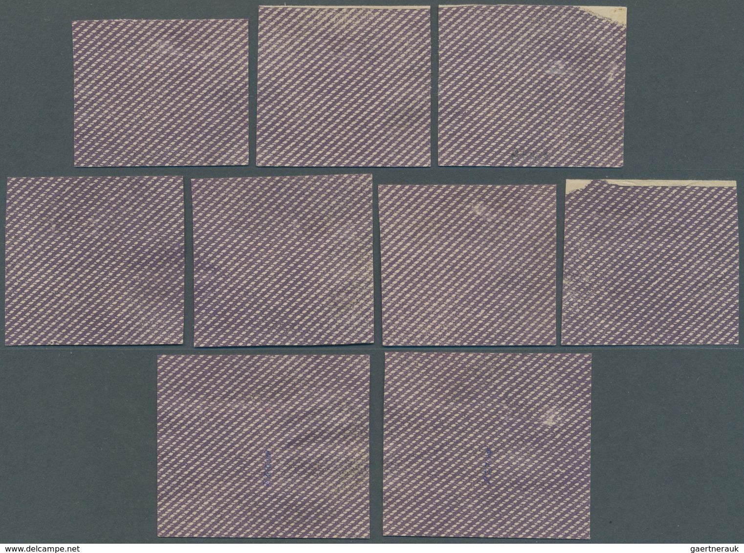 Dt. Besetzung II WK - Zara - Portomarken: 1943, 5 C Bis 5 L (ohne 40 C) Mit Aufdrucken Auf Briefstüc - Occupazione 1938 – 45