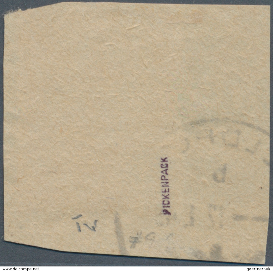 Feldpostmarken: 1944, Weihnachtsmarke Auf Kleinem Briefstück, Verstümmeltes W In WEIHNACHTEN, Entwer - Altri & Non Classificati