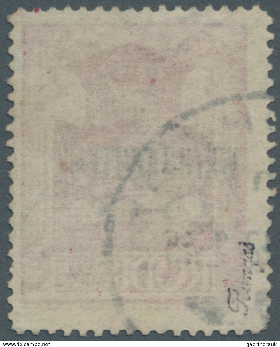 Feldpostmarken: 1944, Rhodos Weihnachtsmarke In Type V Mit Feldpostnormstempel "h 19.02.45" (Porto L - Altri & Non Classificati