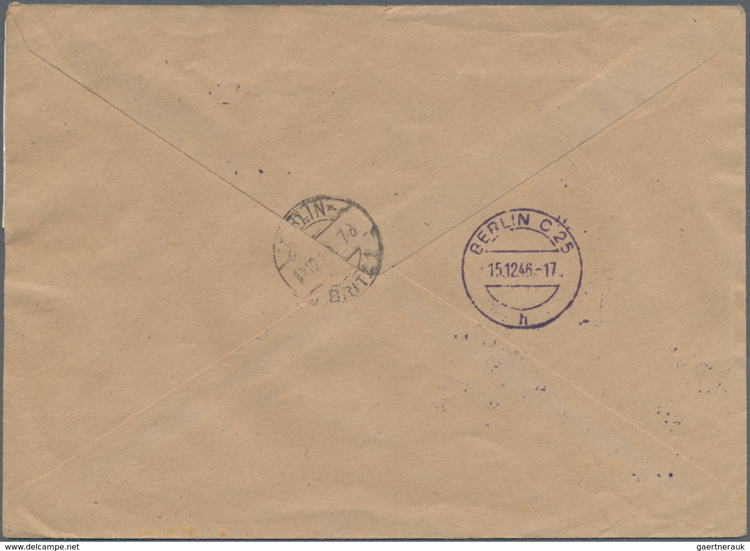 Alliierte Besetzung - Gemeinschaftsausgaben: 1946 (8.-15.12.), Briefmarkenausstellung Berlin-Zeughau - Other & Unclassified