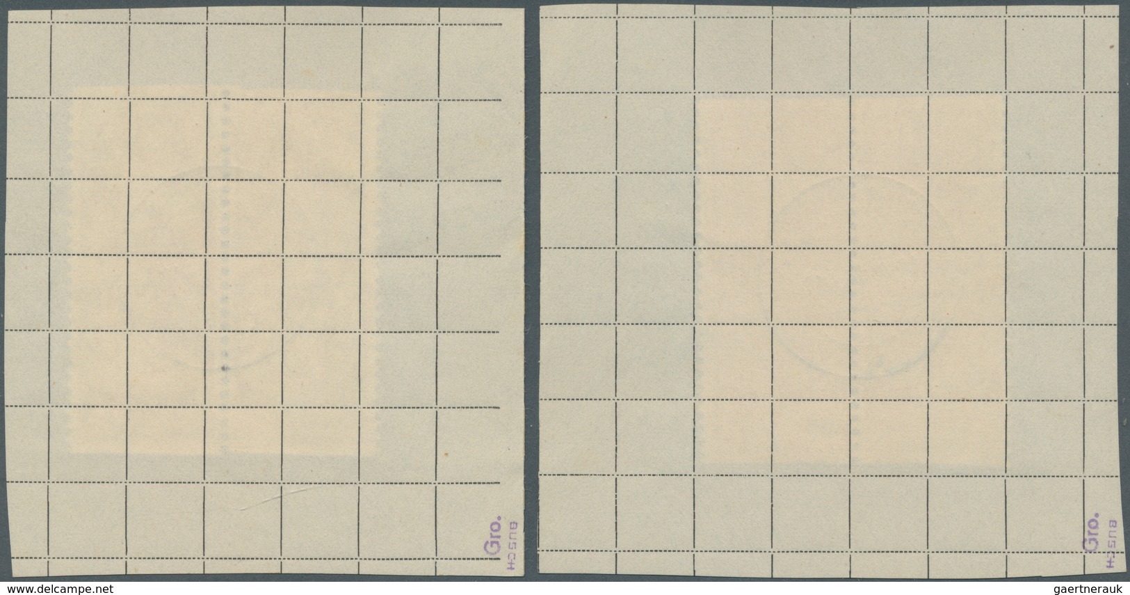 Sowjetische Zone - Ost-Sachsen: 1946, 5 Pfg. Und 8 Pfg - 40 Pfg. Ziffern Mit Senkrechter Postmeister - Other & Unclassified