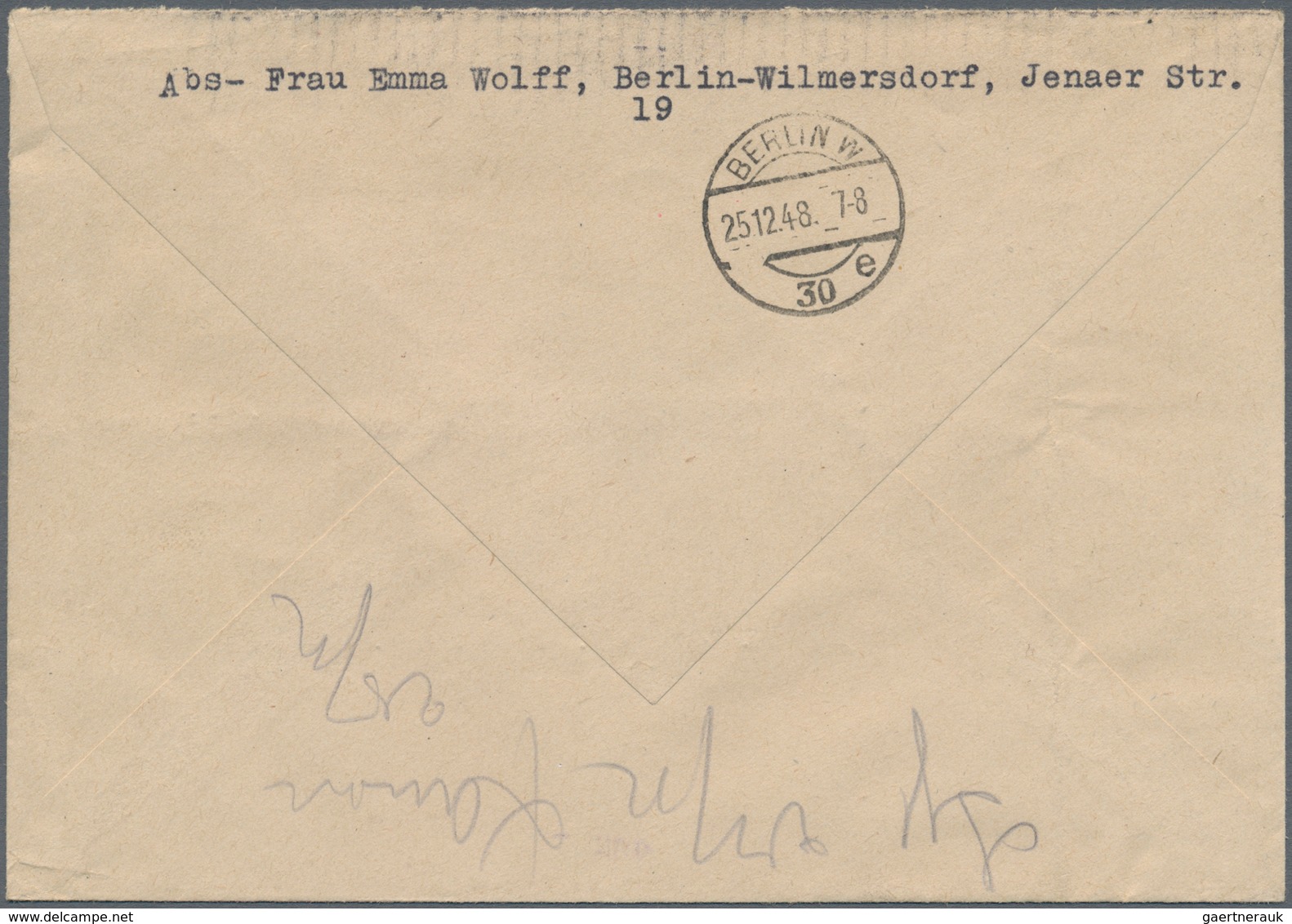 Berlin: 1948, Schwarzaufdruck Zwei R-Briefe Der 1. Und 2. Gewichtsstufe Mit 76 Pf.-Frankatur (60 Pf. - Used Stamps