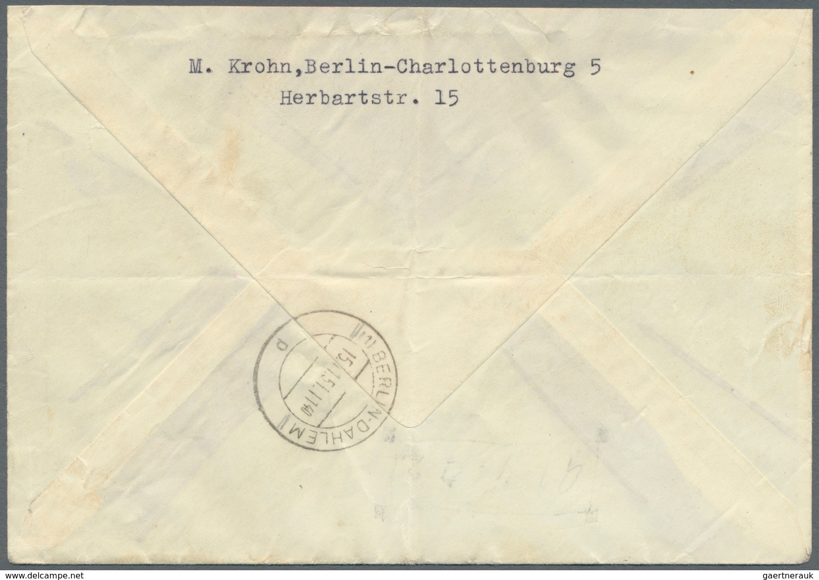 Berlin - Postschnelldienst: 1981: Schnelldienstbrief 80 Pfennig Bauten EF Ab Zweigpostamt Tempelhof - Altri & Non Classificati