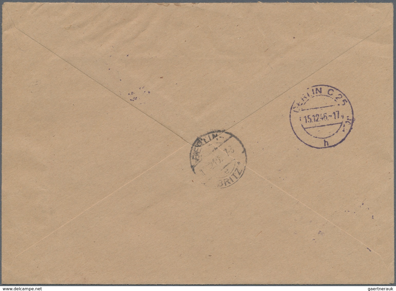 Berlin - Besonderheiten: 1946 (8.-15.12.), Alliierte Besetzung Briefmarkenausstellung Berlin-Zeughau - Other & Unclassified