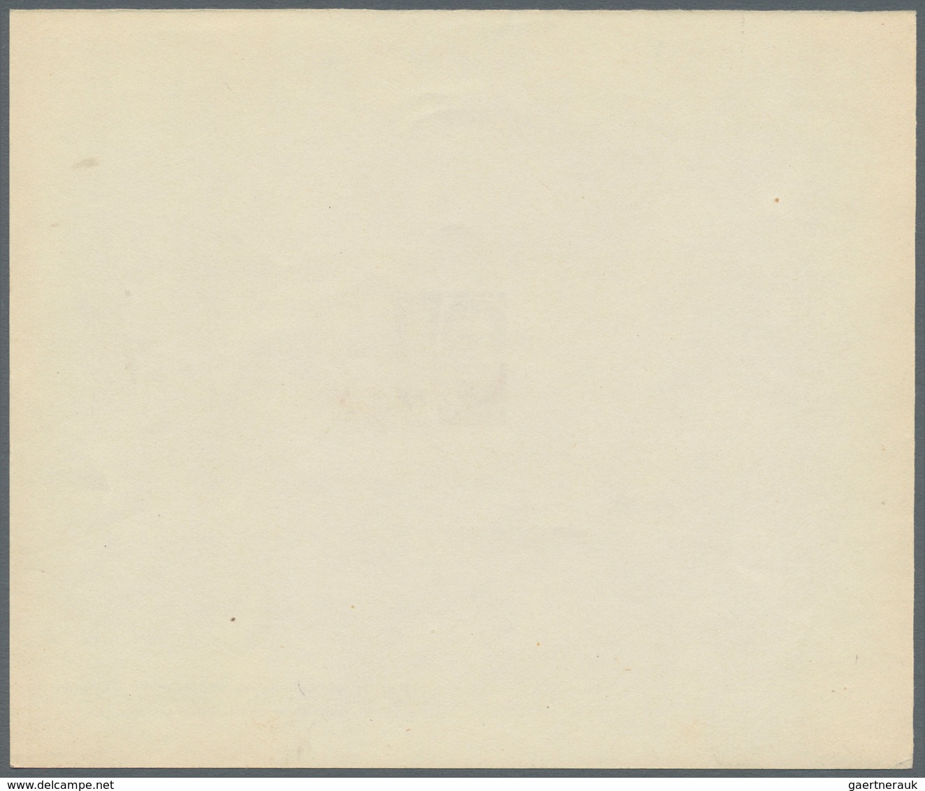 Französische Zone - Baden: 1947, 2 Pfg. bis 1 M. Freimarken als Ministerblocks auf Kartonpapier mit