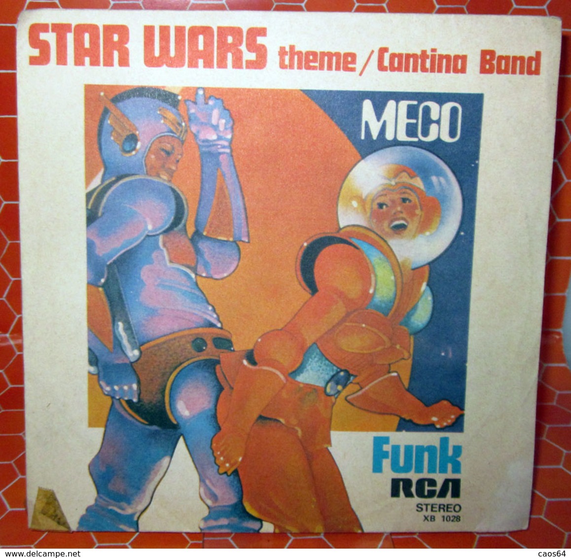 MECO  STAR WARS THEME   COVER NO VINYL 45 GIRI - 7" - Accessoires, Pochettes & Cartons