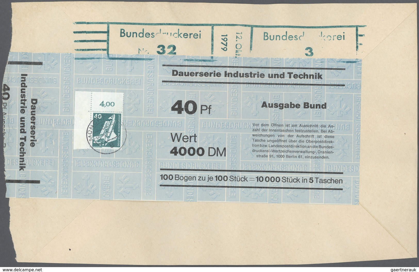 Bundesrepublik Deutschland: 1975/78, Industrie & Technik 5 - 500 Pfg., kompletter Satz mit Ergänzung