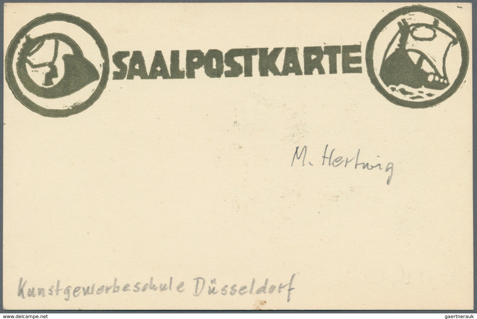 Ansichtskarten: Künstler / Artists: HERTWIG, Max (1881 - 1975), Deutscher Grafikdesigner Und Gründer - Non Classificati