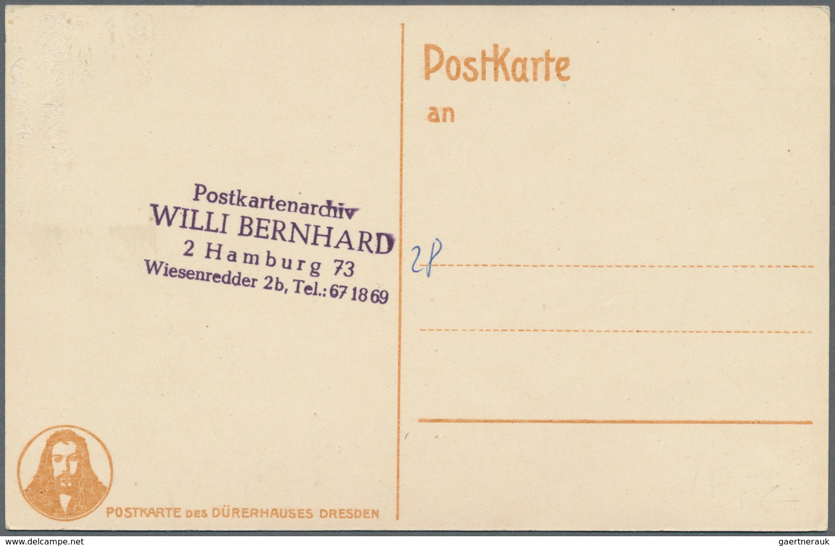 Ansichtskarten: Künstler / Artists: JUGENDSTIL, 4 Künstlerkarten Des Dürerhauses Dresden, Dabei Eine - Non Classificati