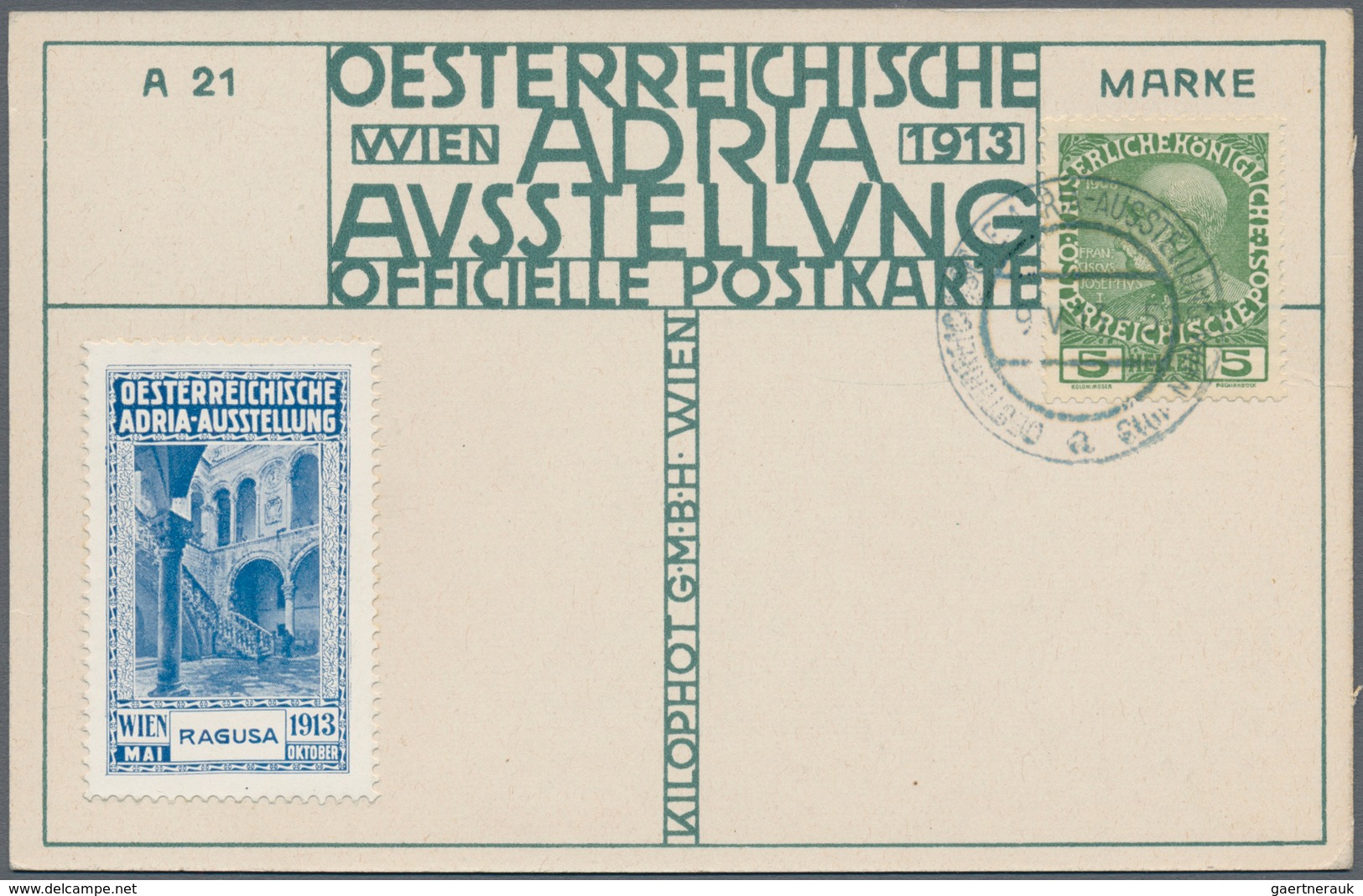 Ansichtskarten: Künstler / Artists: 1913, WIENER WERKSTÄTTE, Drei Verschiedene Künstlerkarten Von Be - Non Classificati