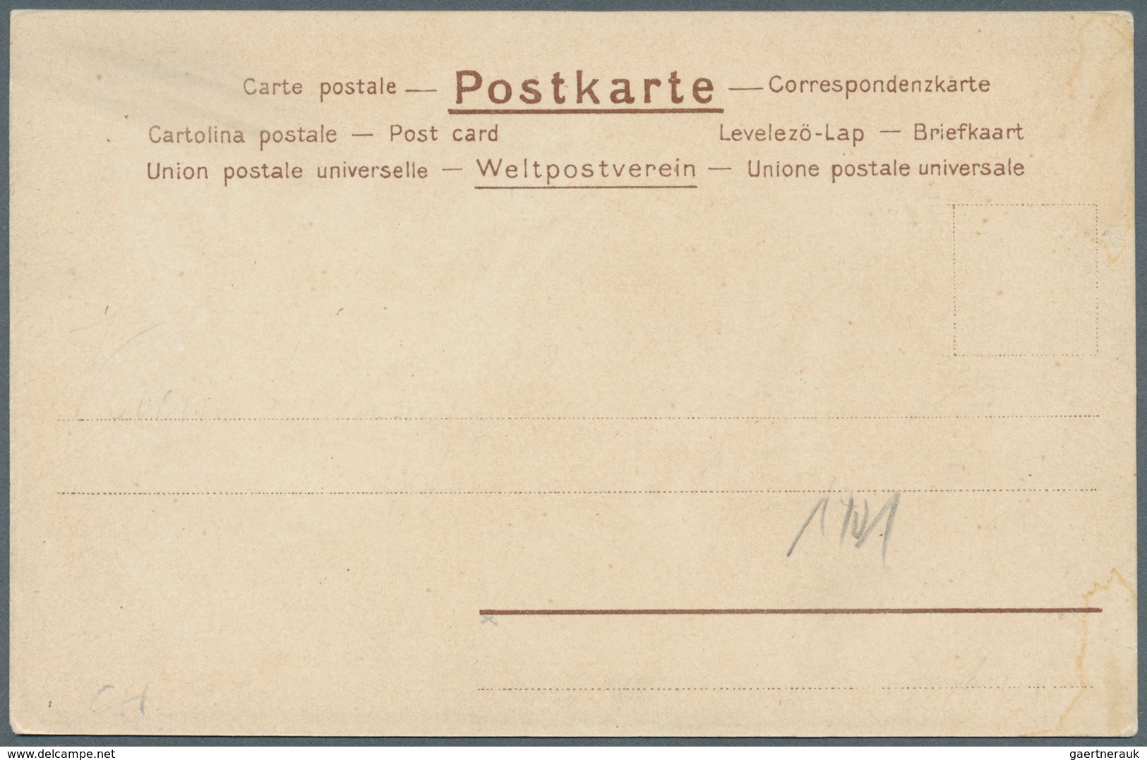 Ansichtskarten: Bayern: MÜNCHEN, Bauernkirta 1901, Lithographie, Sign. P. Ehrenberg, Ungebraucht Mit - Altri & Non Classificati