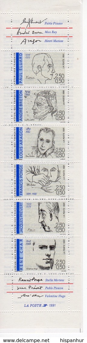 Carnet "Personnages Célèbres" 1991 - People