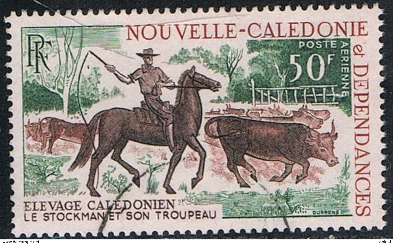 NOUVELLE-CALÉDONIE : Aériens N° 104 Oblitéré - PRIX FIXE - - Oblitérés