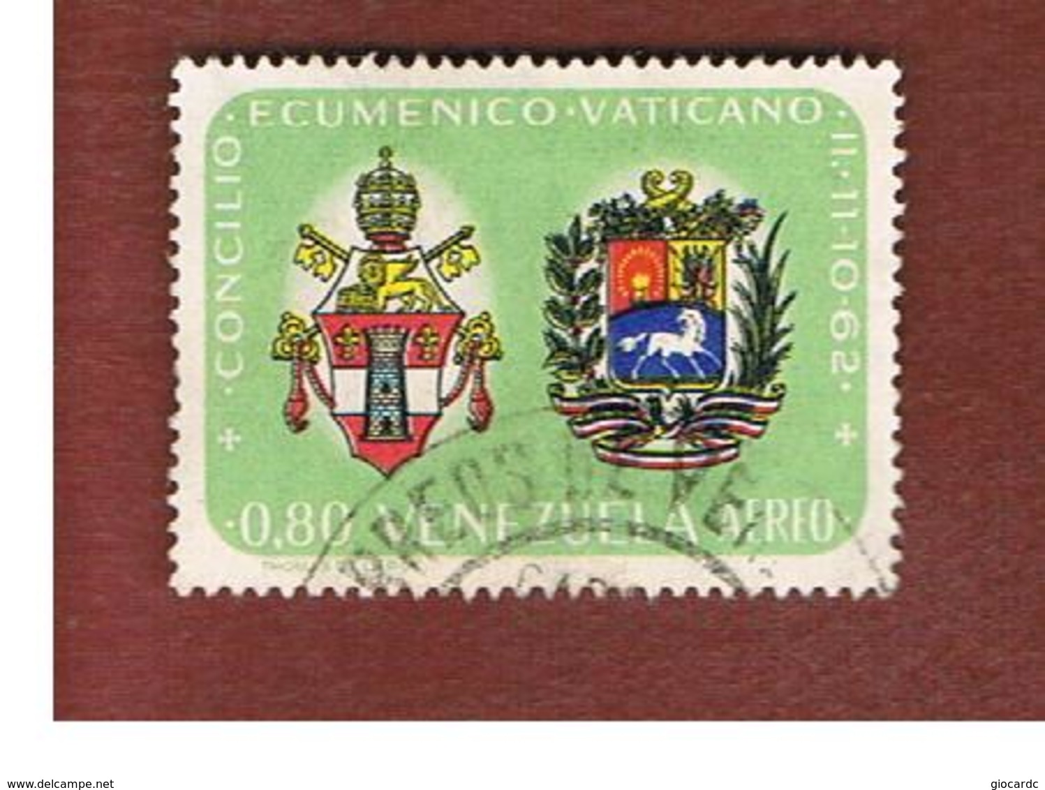 VENEZUELA  - SG 1785    -       1963 ECUMENICAL COUNCIL, VATICAN CITY -  USED° - Venezuela