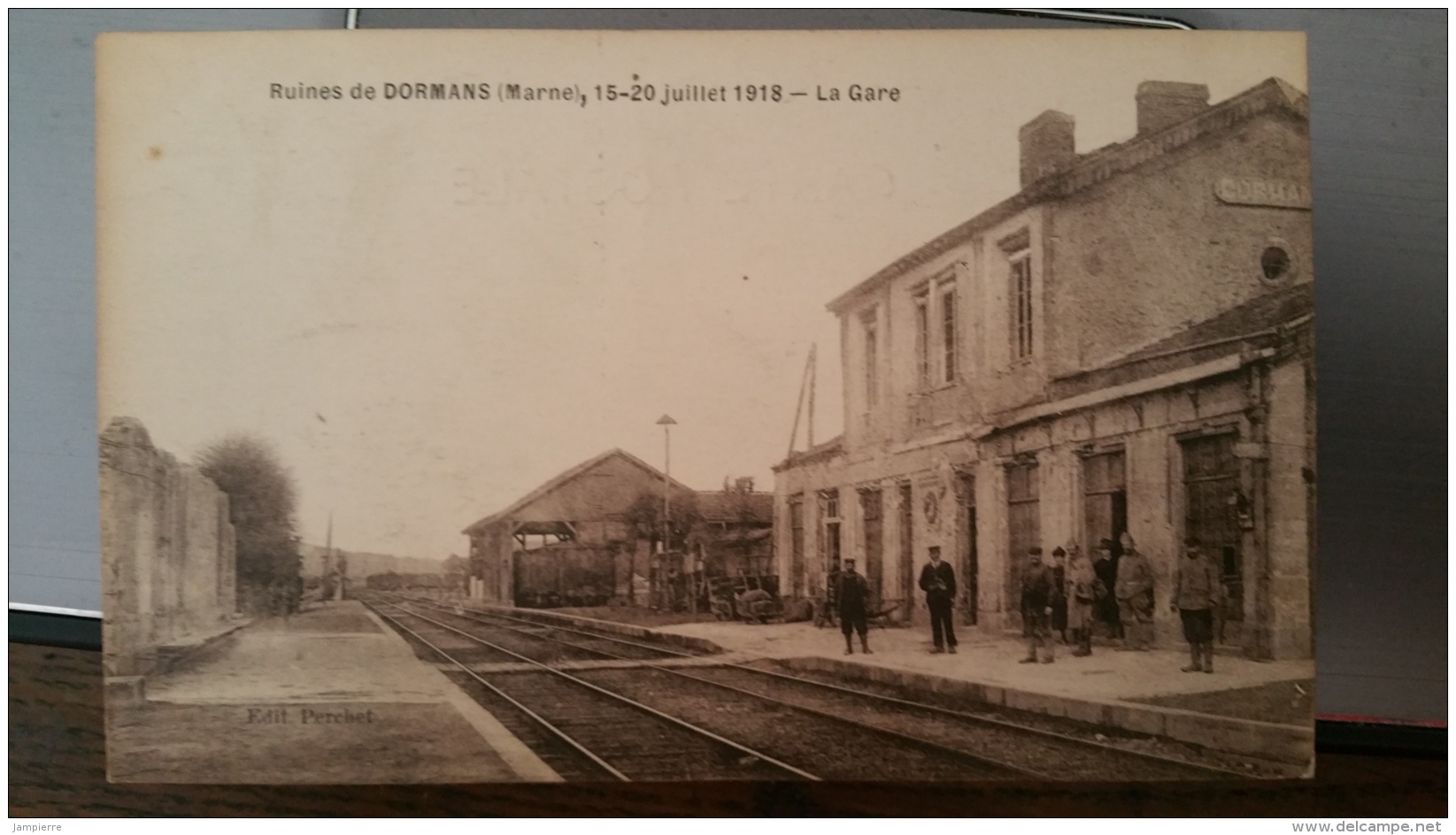 Dormans - Ruines De Dormans (Marne), 15-20 Juillet 1918 - La Gare - Dormans