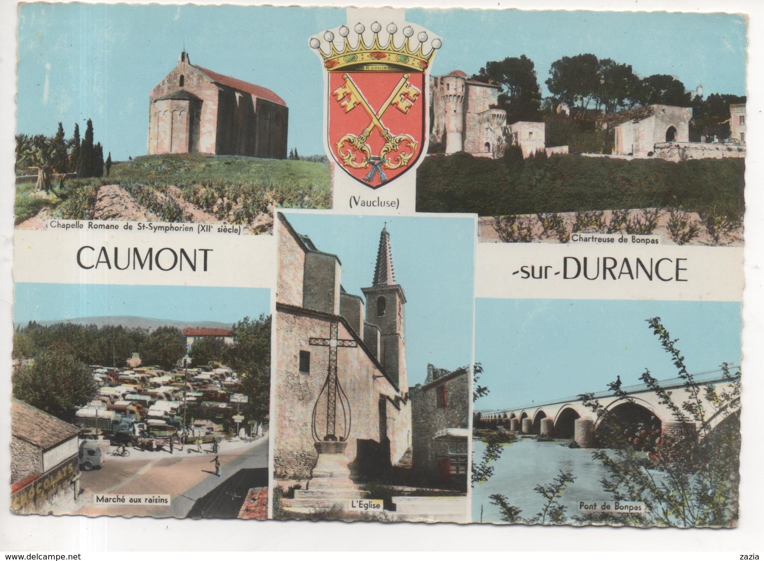 84.222/ CAUMONT SUR DURANCE - Multivues - Caumont Sur Durance