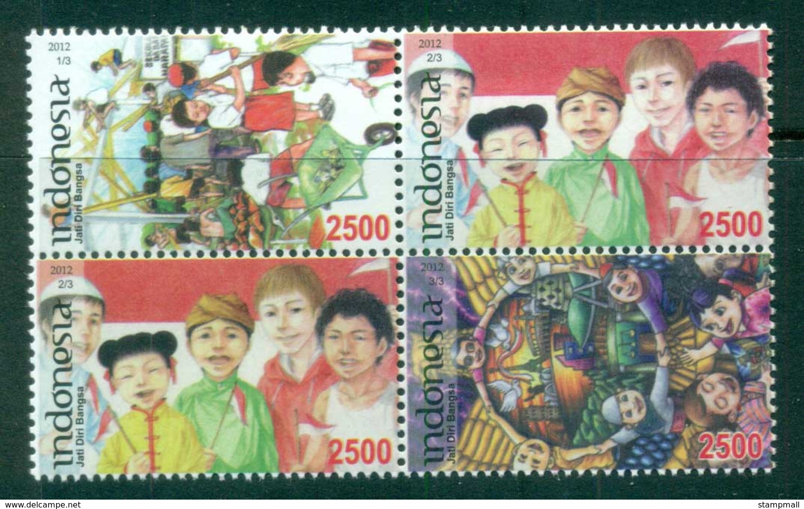 Indonesia 2012 National Identity Blk 4 MUH Lot82992 - Indonesia